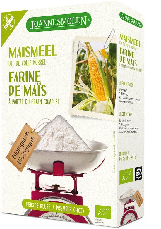 Joannusmolen Bioculinair Maismeel - 350g