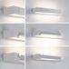 Paulmann 79515 Lampe de plafond LED, lampe murale Lucille IP44, plafonnier dimmable blanc, lampe de salon alu