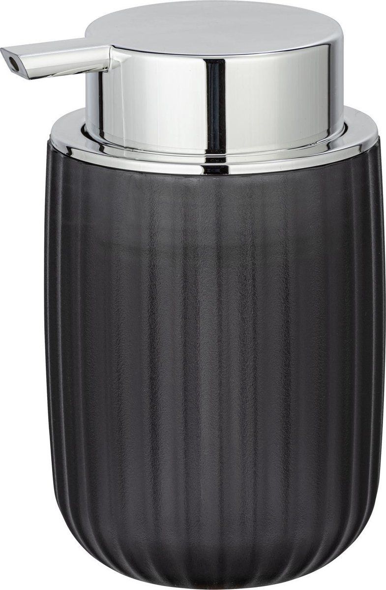 WENKO Zeepdispenser mat antraciet grijs