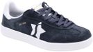 Skechers Academy Court Charm Lage Sneakers Dames Blauw Leer Veters 41