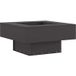 Maison Exclusive Brasero Noir 60 X 60 X 30 Cm Acier Patiné