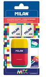 Blister MILAN Blister afilaboratorra Compact Mix + 2 gomas de recambio