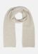 s.Oliver Langwerpig sjaal Effen Polyester Lichtbeige Vrouwen Volwassenen Herfst/Winter