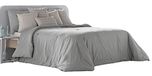 ANTILO TEXTIL Bouti Bali Sprei van katoen, extra zacht (270 x 270 cm, grijs)