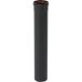 Ten - Tuyau Émail Noir Mat Ø80 50cm + Joint