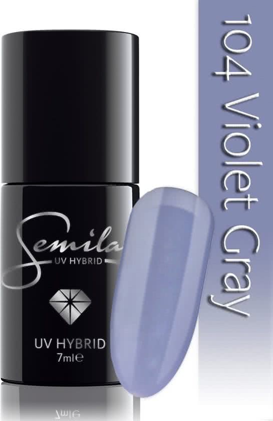 SEMILAC 104 UV Hybrid Violet Gray 7 ml