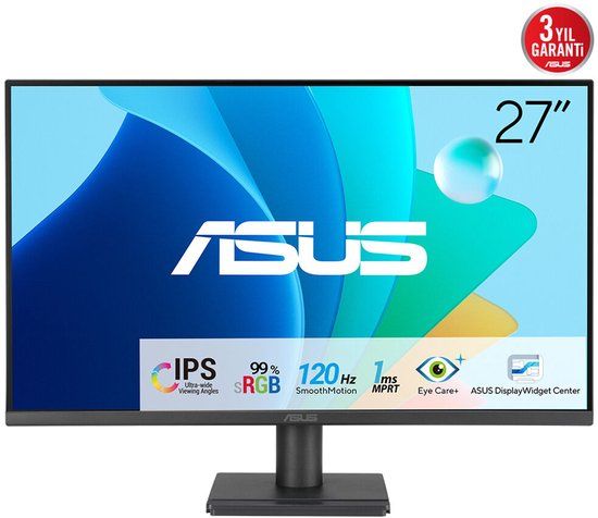 ASUS Va279Hg 27-Inch Ips Full Hd 120Hz Eye Care Hdmi Vga-Monitor