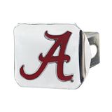 FANMATS NCAA Alabama Crimson Tide trekhaak met kleurembleem en kleurembleem, verchroomd, één maat