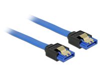 DeLOCK 84978 SATA-kabel 0,3 m SATA III Zwart, Blauw
