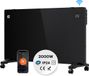 Ciarra CBHX20-B Convecteur électrique 2000W Convecteur avec contrôle d'application WiFi Noir