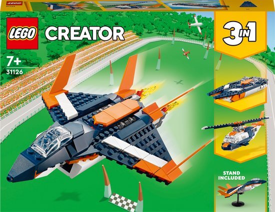 lego Creator Supersonisch straalvliegtuig 31126