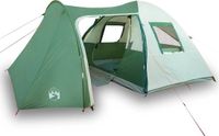 vidaXL Koepeltent 6-persoons waterdicht groen