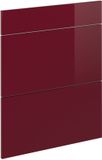 Vicco R-Line Keukenfront – 59.6 x 70.4 cm meubelfront voor de onderkast met lades Rode hoogglans