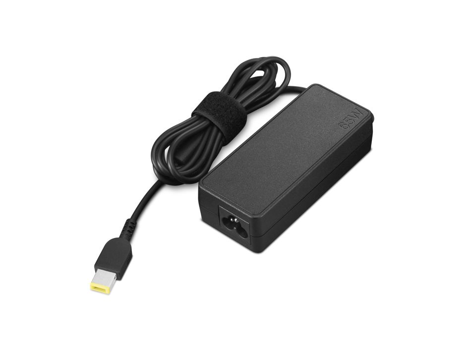 Lenovo 65W AC Adapter for Laptop - Black