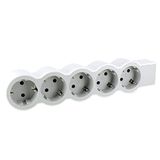 Legrand 694577 Platte stekkerdoos 5-voudig stopcontact