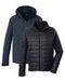 killtec heren Outdoorjas/3 in 1 functionele jas met capuchon en inritsbare gewatteerde jas KOW 95 MN JCKT, dunkelblau, XXL, 43492-000
