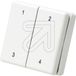 Eltako 4989514 handzender radio 4 K, opbouw, FMH4-ws, wit