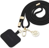 Guess CBDY Strap - Universeel Telefoon Koord - Zwart