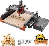 VEVOR CNC-Freesmachine 500W Spindel 3-Assige Graveermachine 400x400x95 mm Hout Acryl