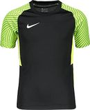 Nike Strike II Shirt Korte Mouw Kinderen - Zwart / Fluogeel