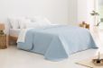 Todocama Fijne sprei met sterdesign, 100% microvezel, lichtblauw