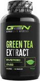 German Elite Nutrition Groene Thee Extract - 180 Capsules - Extra Hooggedoseerd met 750 mg Groene Thee-Extract per Capsule - 95% Polyfenolen & 45% EGCG - Zonder Onnodige Toevoegingen - Vegan