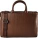MANDARINA DUCK Leren handtas shopper Mellow Urban Milk Chocolate