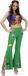 Widmann Hippie kostuum voor dames - Large