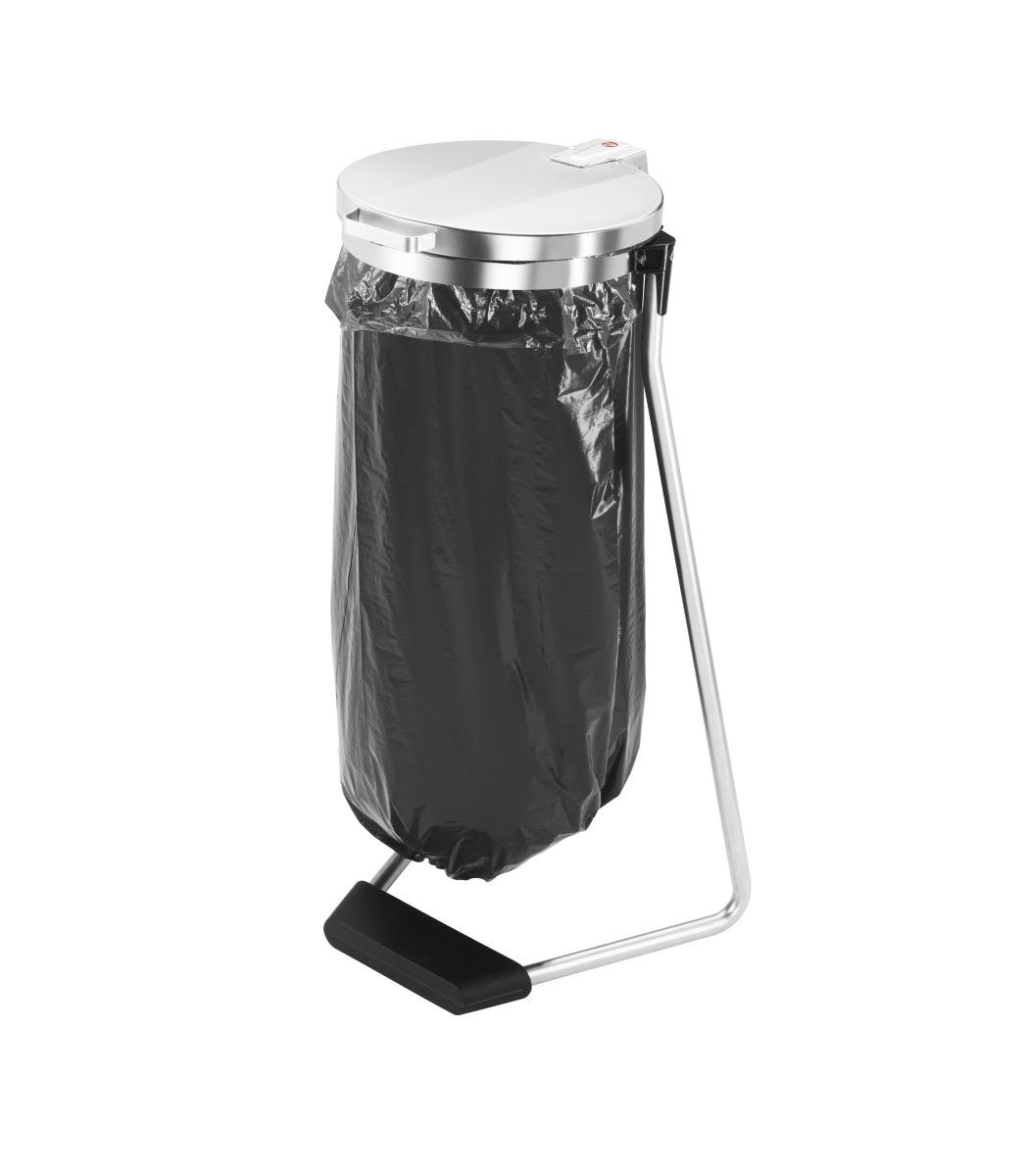 Hailo ProfiLine MSS - Afvalcontainer - Staal - Rond