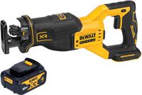 DeWalt DCS 382 N accu reciprozaag sabelszaag 18 V borstelloos + 1x accu 4,0 Ah - zonder oplader