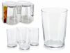 Pasabahce Drinkglazen/waterglazen Bistro - transparant - glas - set 4x stuks - 510 ml