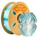 PETG Filament 1.75mm 1kg Bleu clair & Transparent