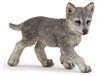 Wolf figurine - Wild animals toy - Wolf cub - Young wild animal - For children from 3 years