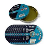 Eclipse Professional Tools A60V125 Ultradunne doorslijpschijven 125 x 1,0 mm - set van 10 bladen