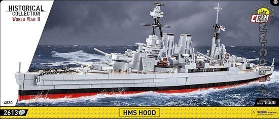 COBI HMS HOOD - COBI-4830 | Bouwset | 2613 Onderdelen | 12+
