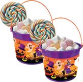 Fiestas Guirca Seau à bonbons Trick or Treat - Thème Sorcière - Violet - 18 x 16 cm - 2 Pièces