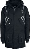 Poizen Industries Nash Parka Heren Parka - Zwart - M
