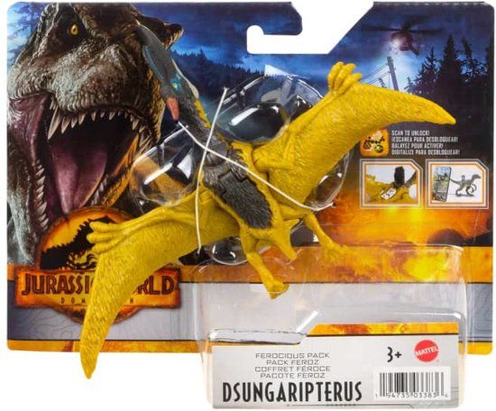 Mattel Jurassic World : Dominion Extreme Damage Dinosaurs Dsungaripterus