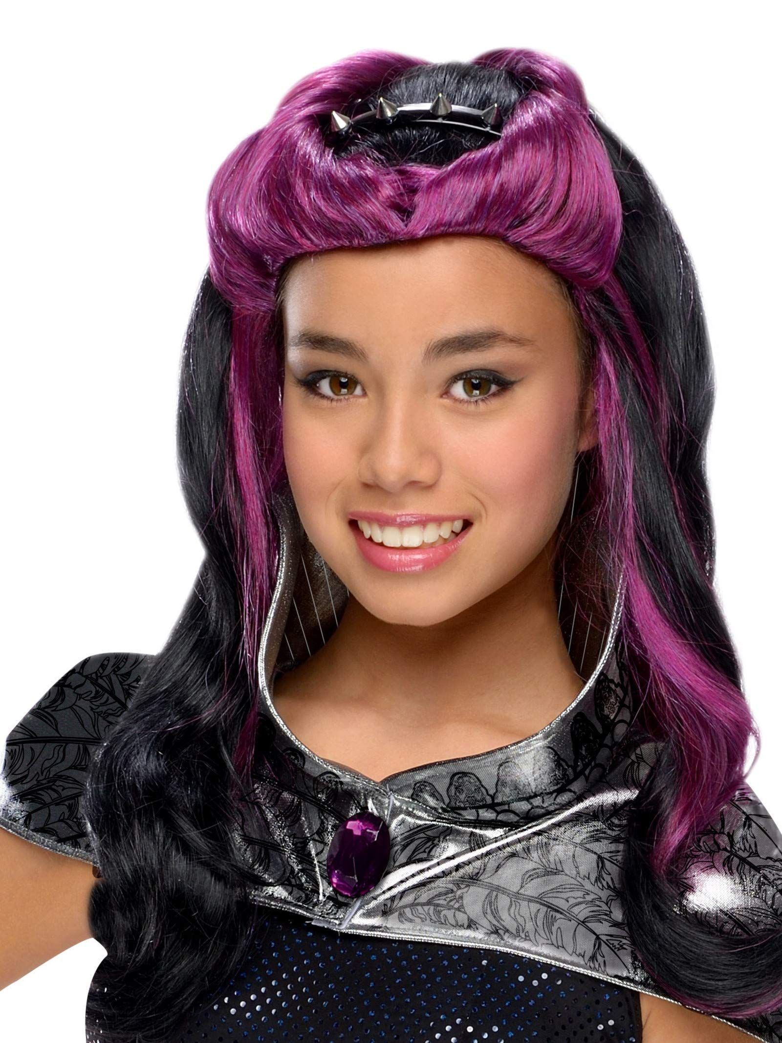 Vegaoo Raven Queen Wig Headpiece - Child
