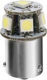 Lampa 24/28V Led Serie – 6 SMD x 3 chips – (R5W-R10W) – BA15s – Wit – Dubbele polariteit – 1 stuk(s)