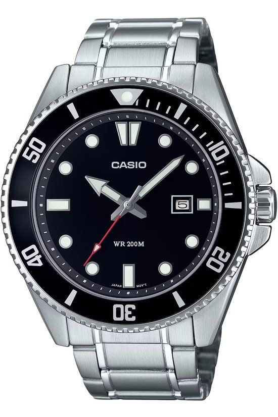 Casio Casio Collection MDV-107D-1A1VEF Men's Watch - Steel - Silver - Ø 44 mm