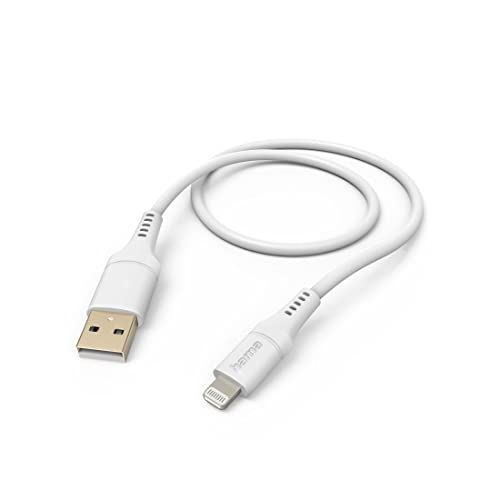 Hama USB-A - Lightning Kabel Flexibel 1.5 m Wit