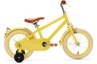 Generation Fietsen Retro 14 inch Geel Kinderfiets
