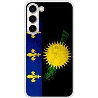 Samsung Galaxy S23 Drapeau guadeloupe Verstevigd hoesje met sublimatie bedrukking