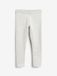 Next Meisjes Standaard Legging Katoen met Elastaan Marl Grey Effen Enkelhoogte 152