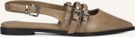 Notre-V D241192129 Hakken Dames - Camel - Maat 38