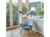 Warm Nordic Lampe sur pied Lightsome, bleu azur, hauteur 132 cm