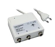 METRONIC Metronic 332176 FM/VHF/UHF binnenversterker met versterker 30 dB met 4G-filter, wit