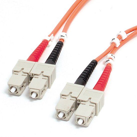 StarTech.com 2m SC naar SC OM1 Multimode Glasvezel Kabel