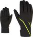 Ziener Ultimo PR Cross-Country Gloves, noir/vert 2021 8 Gants d'hiver